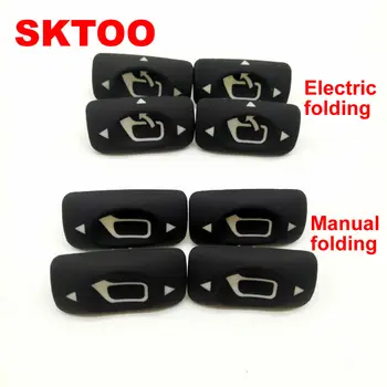 

SKTOO 4 PCS glass lifter switch button for Peugeot 307 Citroen C-triomphe C-quatre Rearview mirror adjustment buttons