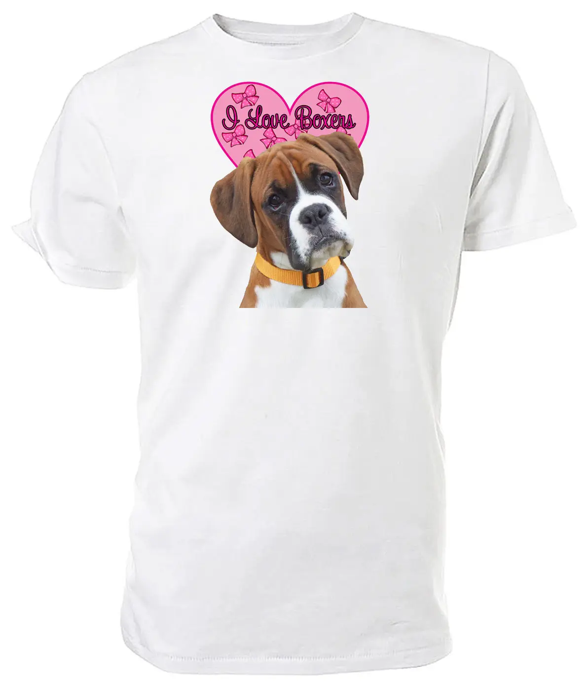 Boxer Dog, I Love Boxers T shirt Choice of size & colours!in TShirts