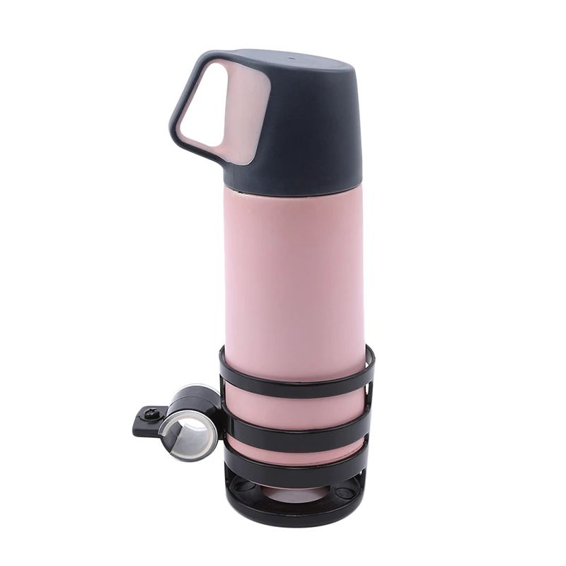 

Baby Stroller Cup Holder Rack Bottle Universal 360 Rotatable Cup Holder for Pram Stroller Carrying Case Milk Bottle Cart