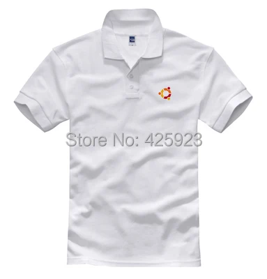 

3 colours summer LINIX operating system UBUNTU Programmers men's short sleeve POLO shirt high quality Customized polos