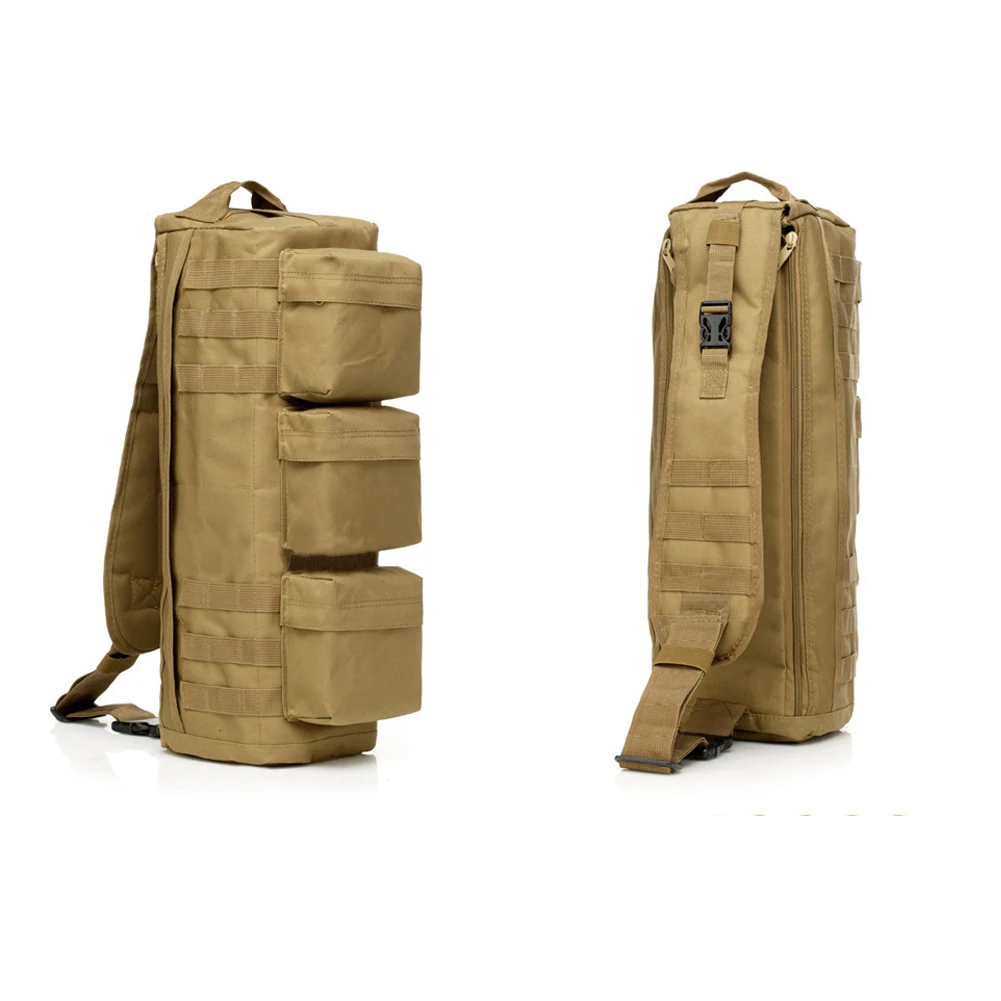 

Unisex Oxford Cloth Single-shoulder Softback Military Army Bag Outdoor Sports Camping Hiking Climbing Hunting Storage Case