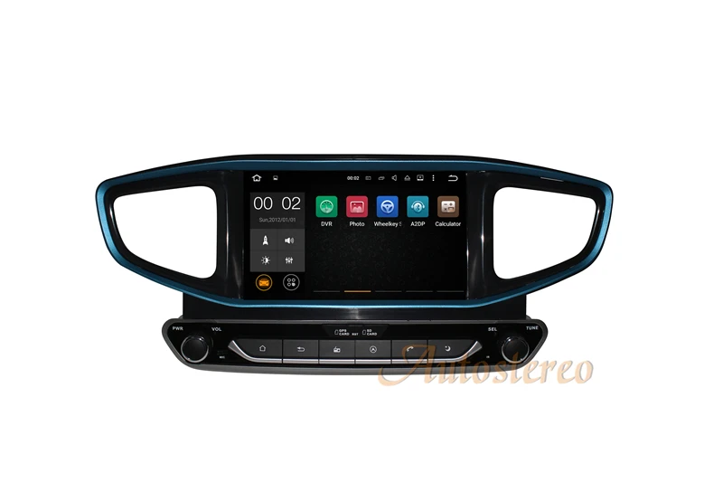 Best Android 9.0 Car CD DVD Player AutoStereo Unit GPS Navigation for HYUNDAI Ioniq/Ioniq Hybrid 2016-2019 Multimedia player Headunit 1