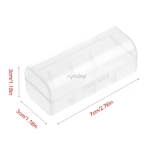 Прозрачный пластиковый чехол-держатель Контейнер Коробка для хранения батареи для 1X26650 батареи Прямая поставка электронные запасы