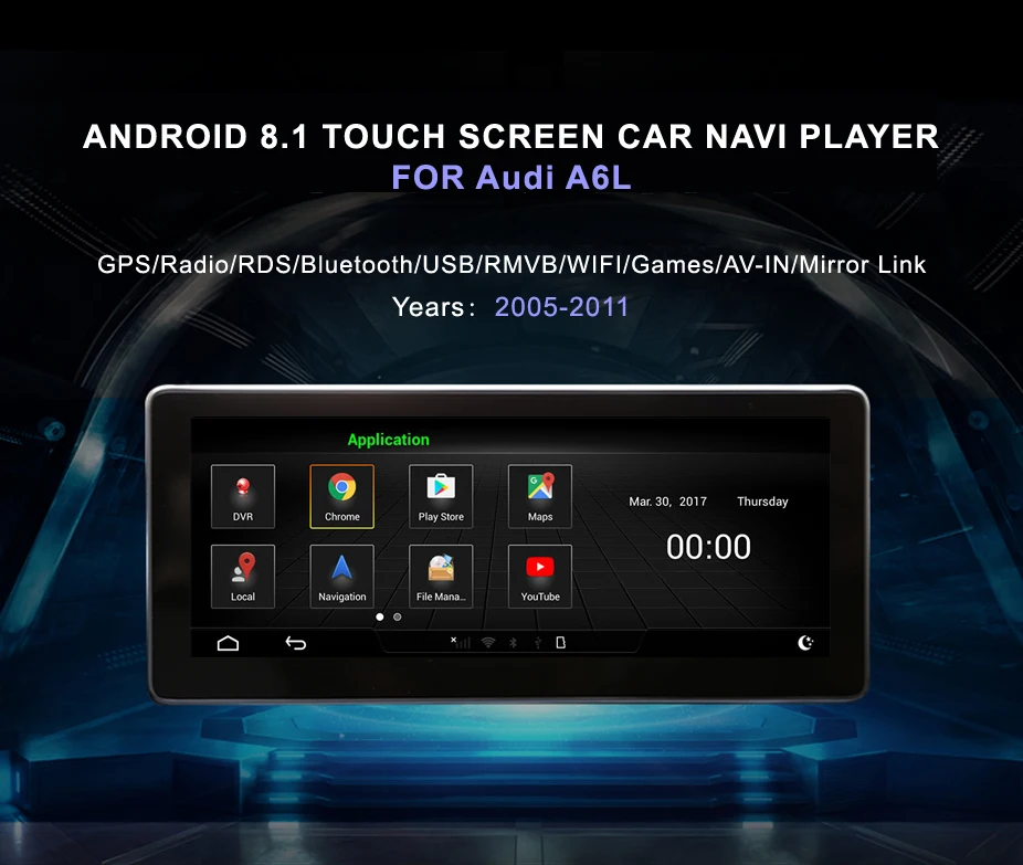 Clearance 4G RAM 64 ROM Android screen update for Audi A6 2005 to 2011 touch screen GPS Navigation car radio stereo dash multimedia player 0 Clearance 4G RAM 64 ROM Android screen update for Audi A6 2005 to 2011 touch screen GPS Navigation car radio stereo dash multimedia player 0