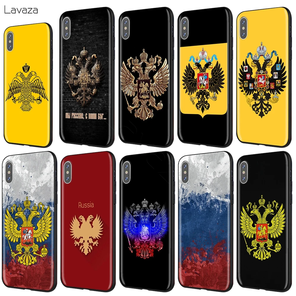 Чехол Lavaza с российскими руками и орлом для iPhone 12 mini 11 Pro XS Max XR X 8 7 6 6S Plus 5 5s se |