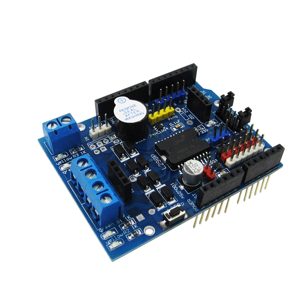 

L298P телефон с двумя высокомощными драйверами H-bridge, Bluetooth-интерфейс, L298P телефон