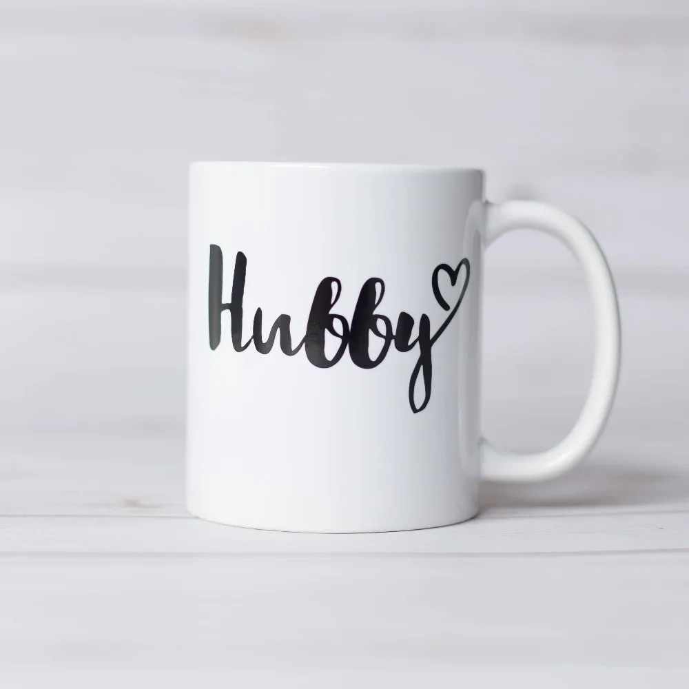Wifey & Hubby кружка кофейная подарок для пар подарки на день Святого Валентина кофе и