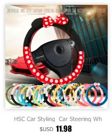 6 Styles Fashional Decoration hot Soft Silicone Steering Wheel Cover Shell Skidproof Odorless Eco-Friendly Protector Hot