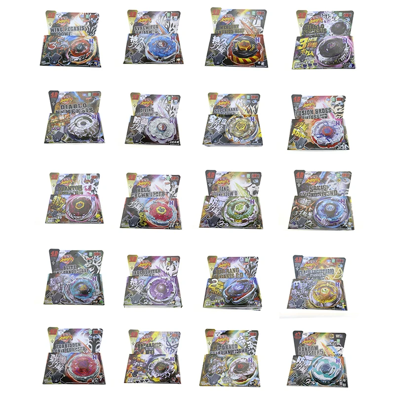 1 шт. Beyblades металла Fusion спиннинг 4D Комплект 27 стиль юла; Классические игрушки битва ярость мастеров с Launcher b97 b100 - изображение