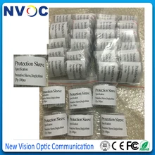 500 шт./лот Защитная муфта для сращивания волокна, термоусадочная защитная муфта(45 мм), 45 мм Одиночная термоусадочная трубка