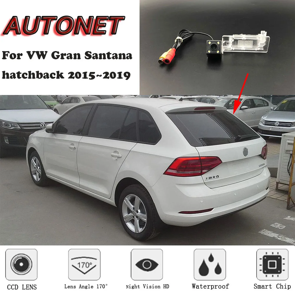 Камера заднего вида для Volkswagen VW Gran Santana hatchback 2015 2016 2017 2018 2019 | Автомобили и