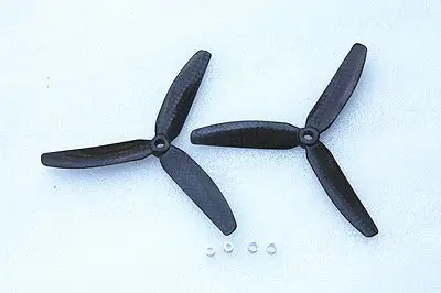 

5030 prop / 5 x 3" 3-blade carbon fiber Propellers - Black CW/CCW(1pair)