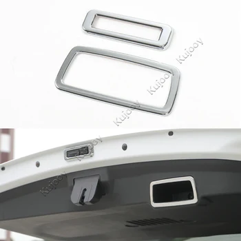 

For Jeep Renegade 2015 2016 2017 New Inner Trunk Handle Cover ABS Rear Trunk Handle Frame Car Tail Trunk Door Handle Decor