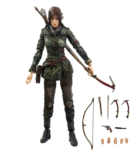 lara croft play arts kai