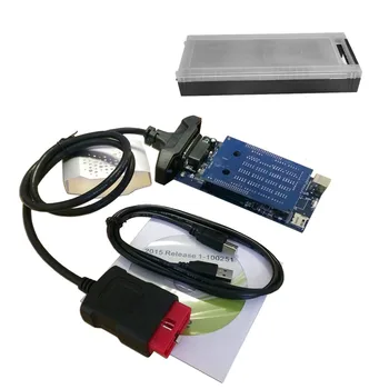 

DHL free 5pcs/lot 2015.3 Newest version with LED cable for vd tcs cdp pro plus with bluetooth for cars/trucks + Plastic Box