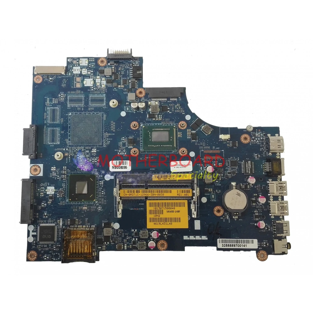 Vieruodis для Dell 15R 3521 5521 материнская плата ноутбука с I7 3537U ЦП CN 0RD7JC RD7JC VAW00 LA 9104P