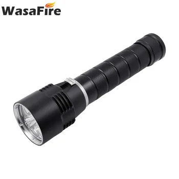 

Wasafire Underwater Diving Flashlight 10000 Lumens L2 LED Light Scuba Dive Torch Tactical Waterproof Led Lantern For Hunting
