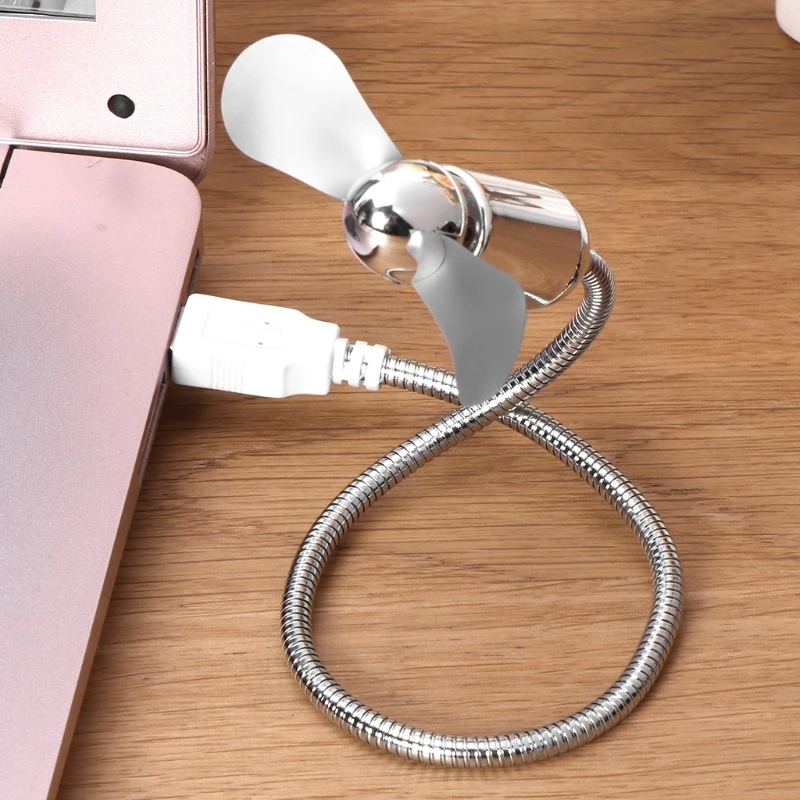 Mini USB Fan Flexible USB Cooling Fan with Switch For Notebook Laptop Computer Office Gadgets