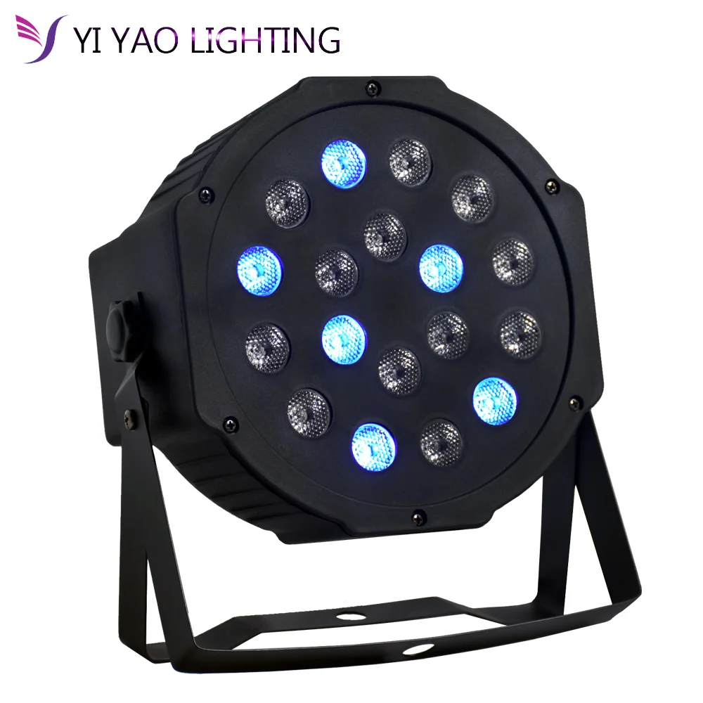 

dj lights 18X3W LED Par Light 54W RGB DMX wash PAR led Stage Lighting