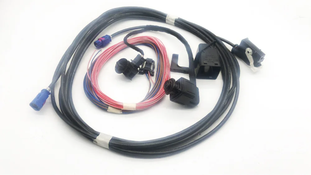 

CHESHUNZAI RGB Rear View Reversing Camera RVC Original harness For VW Scirocco Beetle RCD510 RNS510 RVC 18D/ 56D 980 551