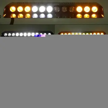

Replacement Car Light Assembly 12 LED Car Windshield Strobe Light Suction Cup Emergency Flash Warning Car Lamp Light Accessories