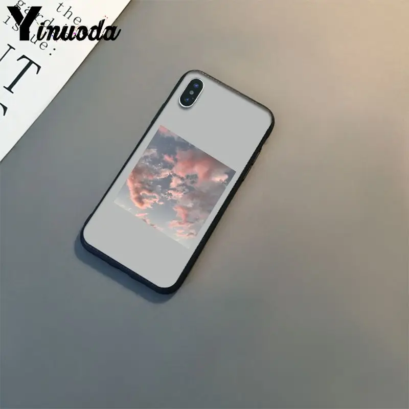 Sky white clouds sea moon beautiful fashion flower