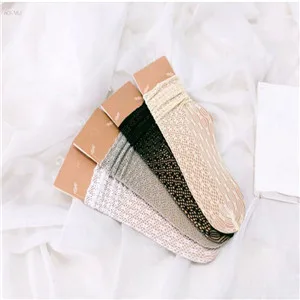 AOMU-12-Pair-Summer-Sexy-Retro-Lace-Women-Girl-Sweet-Socks-Mesh-Elastic-Sox-Hosiery-Fashion