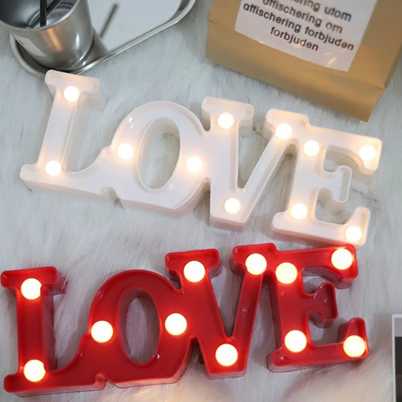LOVE LED light14