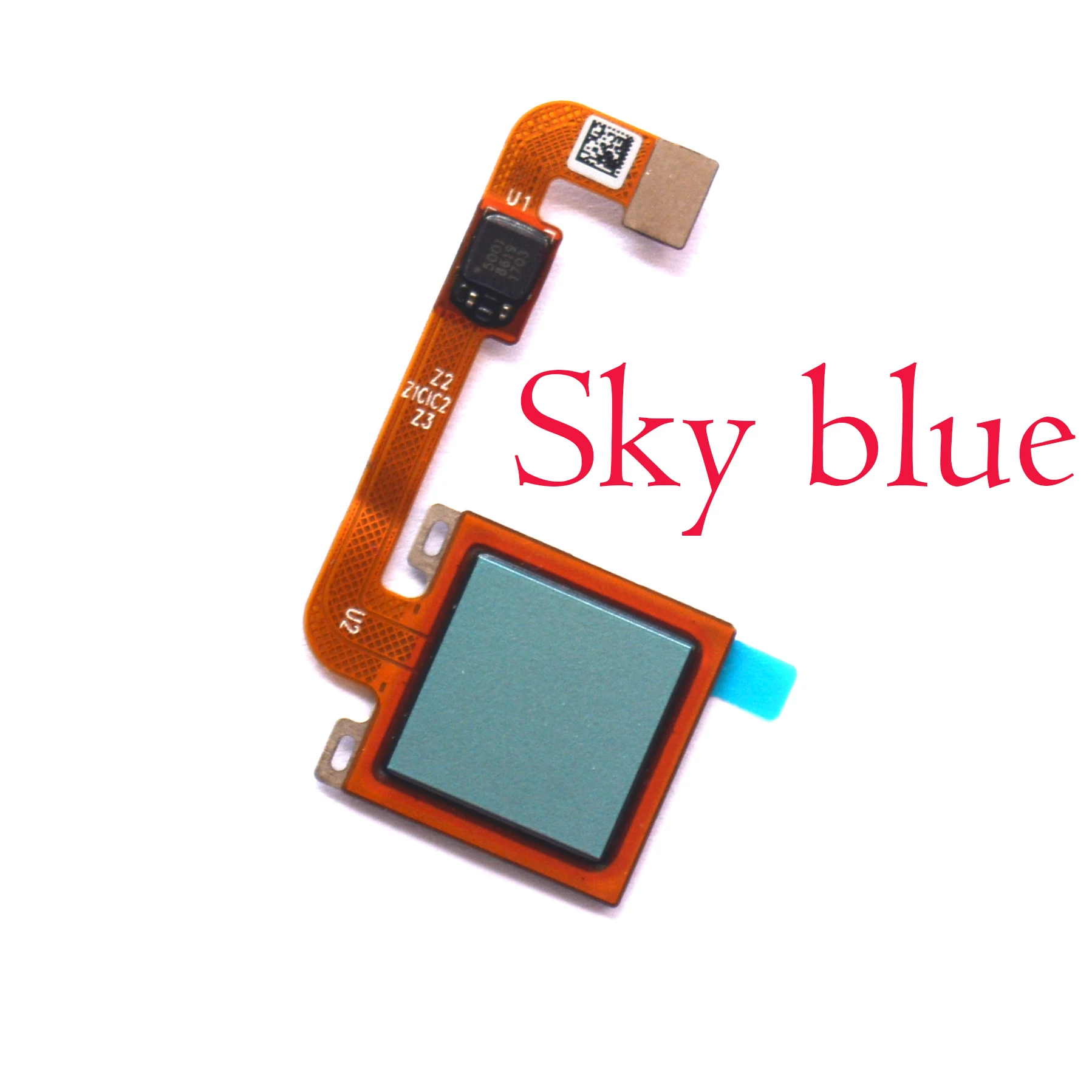 Для Redmi Note4 протестированный fpc Touch ID датчик отпечатков пальцев гибкий кабель для Xiaomi Redmi Note 4X4 - Цвет: global sky blue