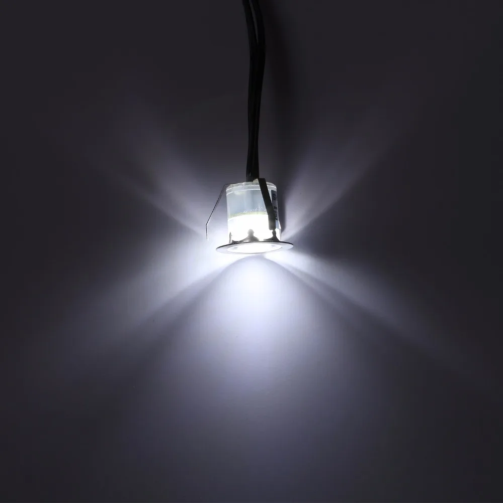 Emissor de Luz Deck ao ar Livre do Jardim do Pátio Conduziu a Iluminação da Paisagem da Em-terra Qaca Baixa Tensão Diodo Escadas Decoração 20 Pçs - Set B110-20 0.6 w 25 de Luz Deck Ao Ar Livre Do