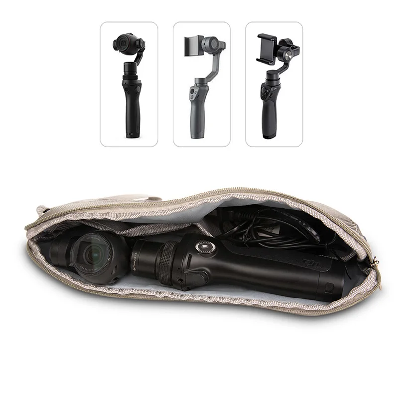 Handheld Gimbal handbag Soft Pouch case for DJI osmo + Osmo Mobile 1 2 smooth Q camera  Accessories 1 (11)