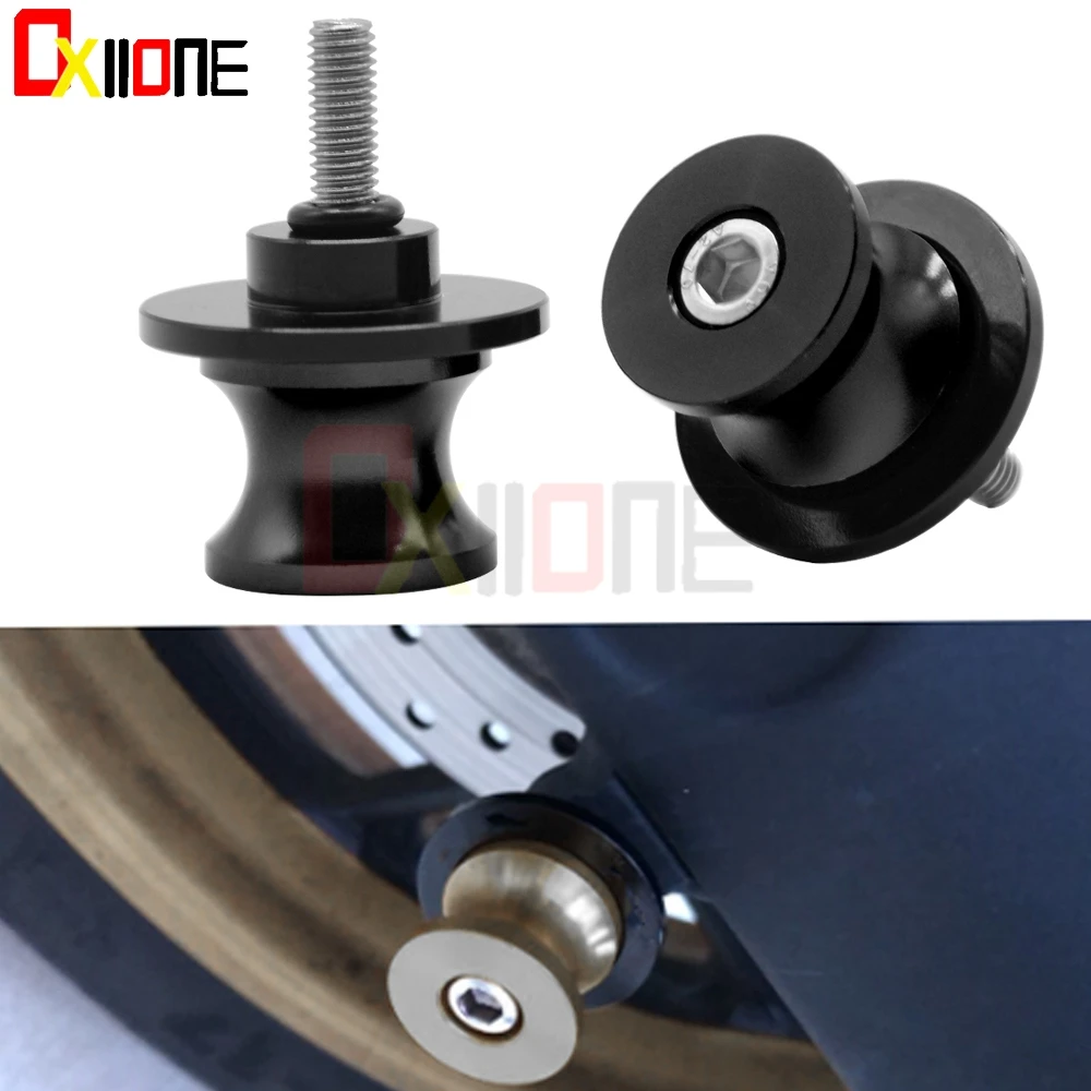 

6mm Motorcycle CNC Aluminum Accessories Moto Swingarm Spools Slider Stand Screw For Aprilia RSV MILLE (S/R) 1999 - 2018 RSV4 R