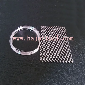 

Free Shipping Jewelry Plating Tools Anode Titanium Mesh and Cathode Wire for Plating Machine 2 sets/lot