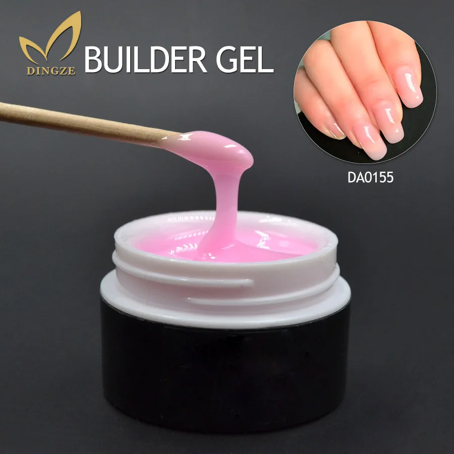 Прозрачный Гель-лак для ногтей УФ Гель-лак для ногтей для французского маникюра, лак гель набор Био-Гели Soak Off расширение Гель-лак Лидер продаж 30 мл./шт - Цвет: DA0155-15ML