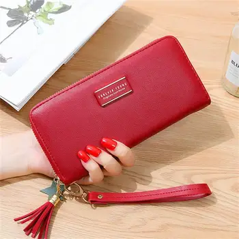 

Mcneely Women Long Clutch Wallet Large Capacity Wallets Female Famous Purse Lady Purses Phone Pocket Card Holder Carteras