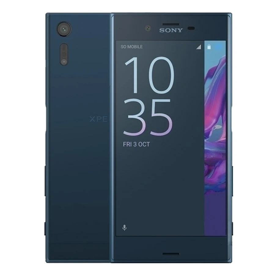 Разблокированный sony Xperia XZ F8331 4G LTE 3 ГБ ОЗУ 32 Гб ПЗУ GSM четырехъядерный процессор Android 5," ips 23MP отпечаток пальца gps wifi 2900 мАч - Цвет: Blue