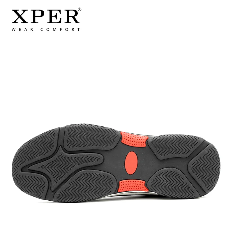 XPER Мужская Рабочая защитная обувь повседневсветильник Светоотражающие