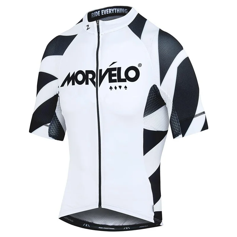Morvelo Велоспорт короткий рукав Джерси летняя дышащая велосипедная одежда Pro MTB велосипедная рубашка Ropa Ciclismo K121705