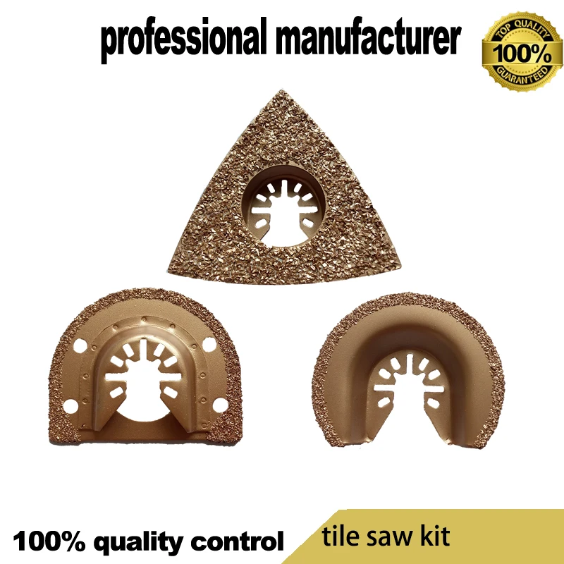 WX678 oscillating tool parts vacuum brazed diamond rasp with quick