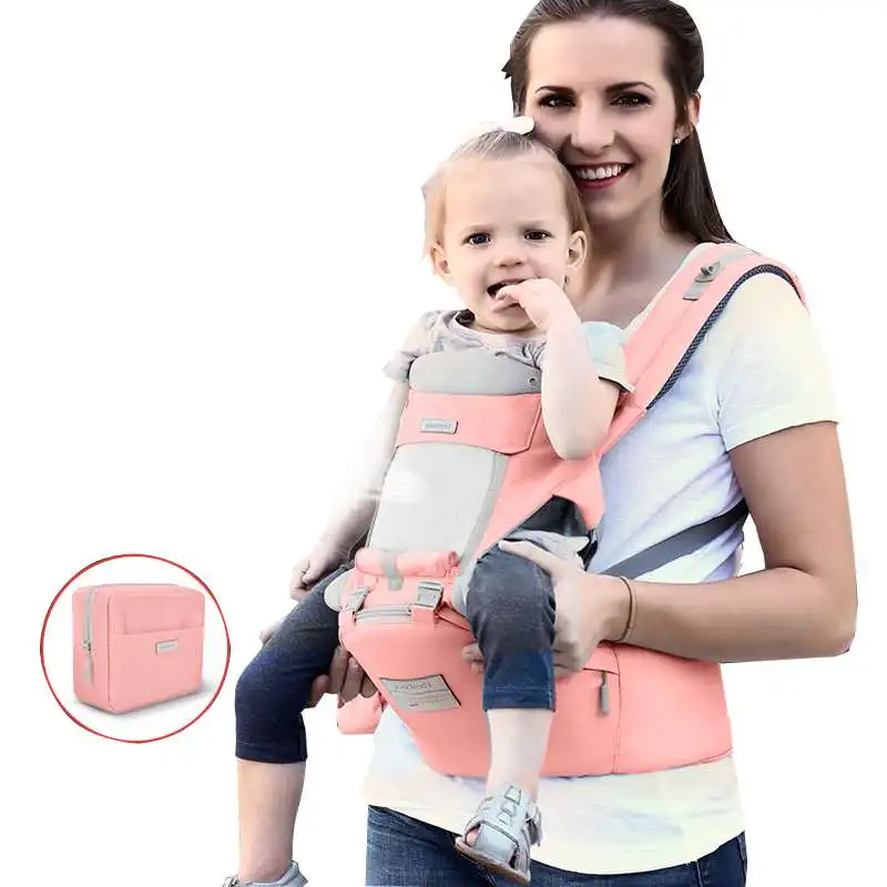 

SeckinDogan Baby Carriers Soft Natural Wrap Baby Kangaroo Bag Cotton Breathable Sling for Newborns Gift Storage Bags