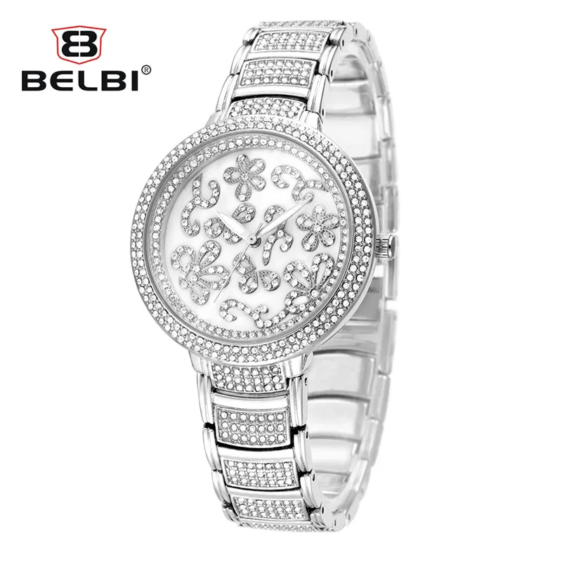 

Women Wristwatches Quartz Watch Ladies Bracelet Watch Dress Relogio Feminino Saat Gifts Top Brand Luxury Reloj Mujer Silver
