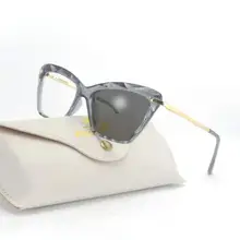MINCL/Ultralight Men Fashion Transparent Glasses Sun Photochromic Lens Vintage Lady cat Reading Glasses with box FML