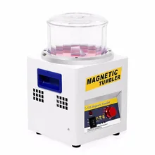 Electric magnetic polishing machine cleaning polishing KT-185 magnetic deburring machine tool equipment, jewelery Goldsmith 220V