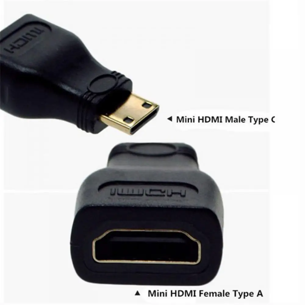 Mini HDMI(type C) Male-HDMI(type A) Женский Соединительный Кабель-адаптер для HDTV