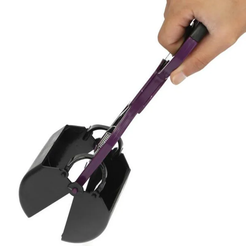 Cleaning Pick up Clip Small Poop Pooper Scooper Sawtooth Pet Dog Cat Yard Clean