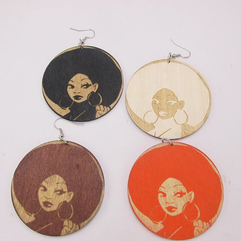 

Free Shipping! AFRO Dangle Earrings