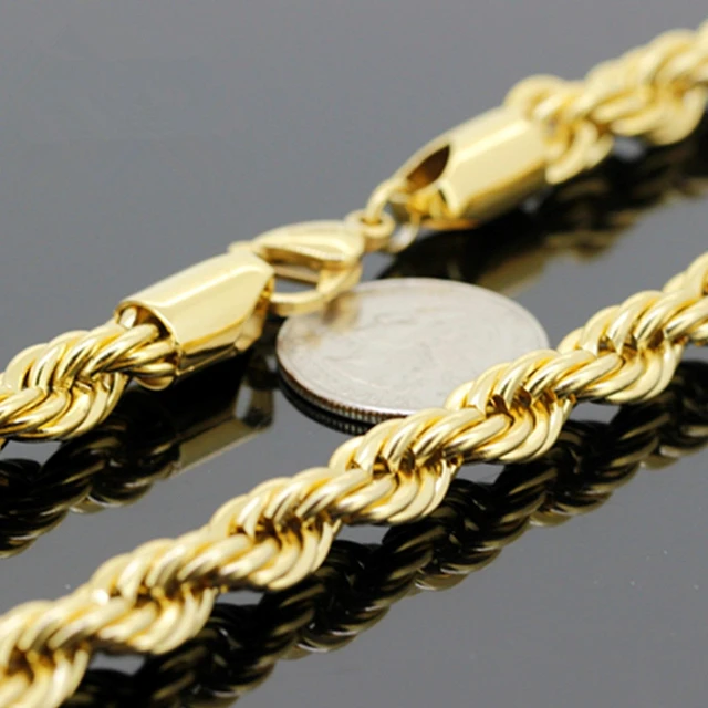 Buy Latest Daily Wear Link Chain Heavy Thick One Gram Gold Chain for Men