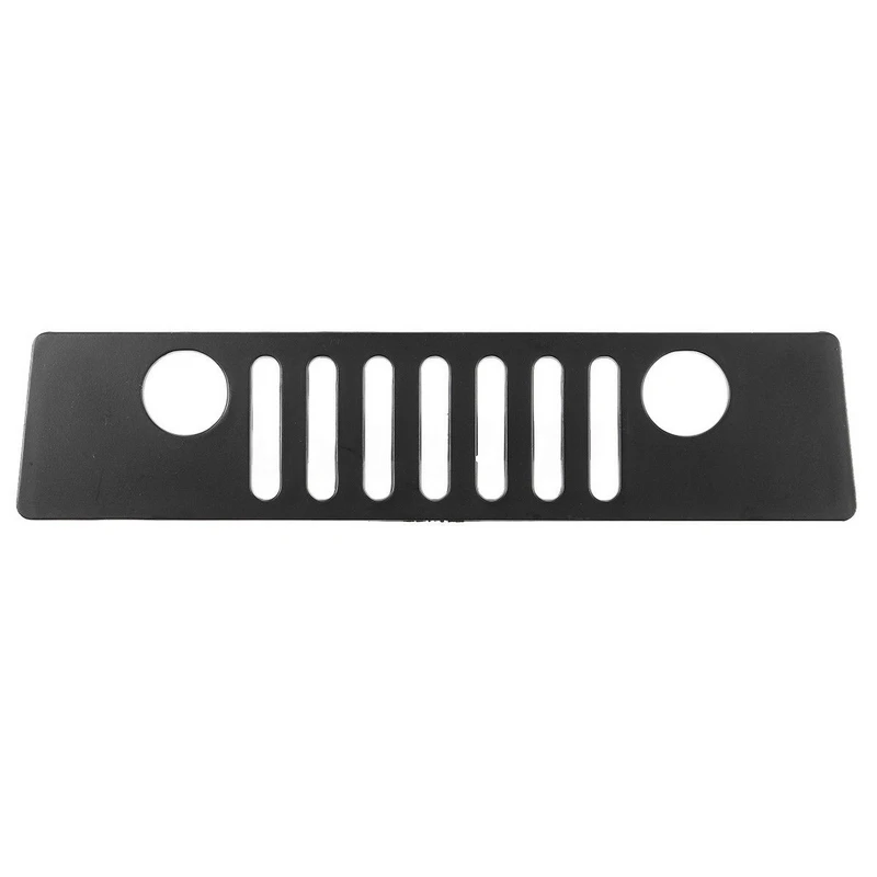 Black  3rd Brake Rear Light Grille Cover Trim For Jee-p Wrangler JK 2007-2018