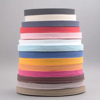 

10meter/lot 1.5cm Multi Color Herringbone Tape Ribbons Woven Cotton Sewing Overlock Cloth Strap Belt DIY Accessories LX329