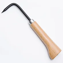 Бонсай инструменты крюк 23 см(") деревянная ручка из углеродистой стали крюк крепкий очень твердый и прочный сделано бонсай Тянь